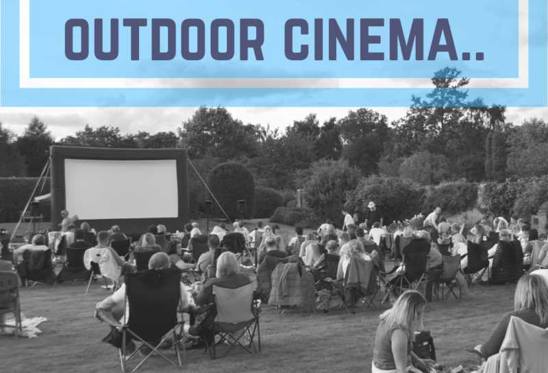 Outdoor cinema enjoyment - Hodsock Priory